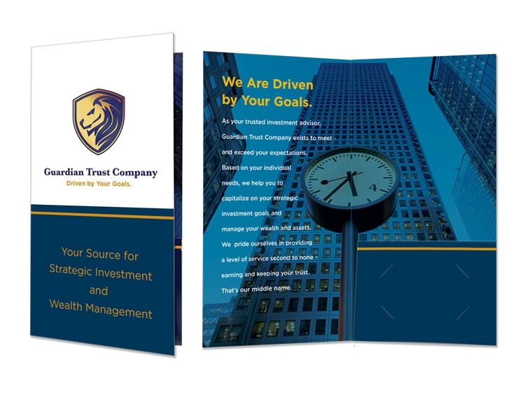 Mid-Size Presentation Folders with One Pocket 2