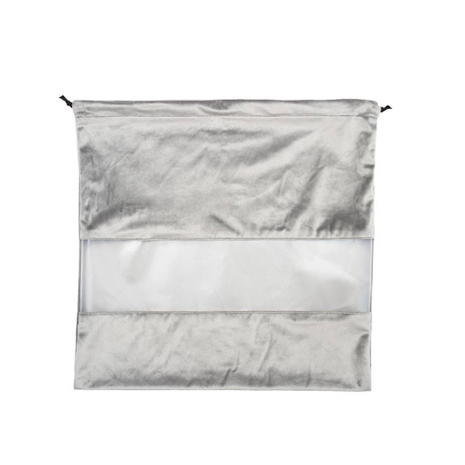 Velvet Dustproof Storage Bags with Transparent Panel 2