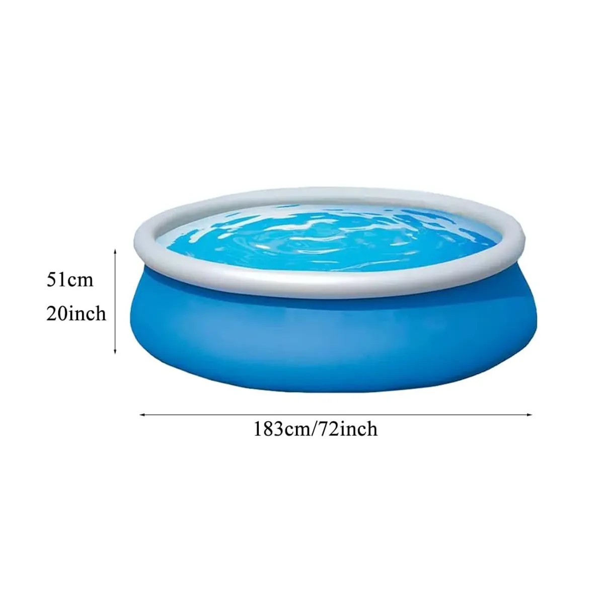 Bubbles Design Portable Inflatable Heater Swimming Pools 6
