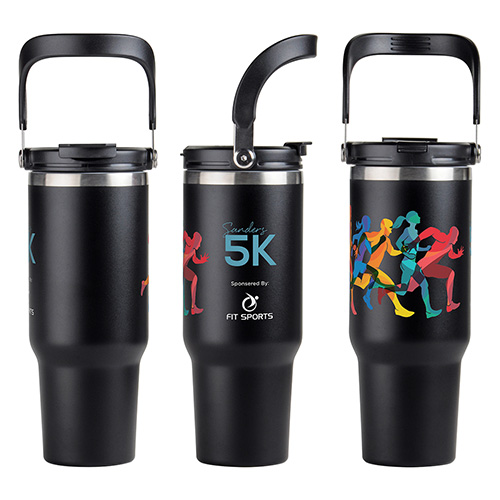 SENSO® Venture DuoFlow 40 oz Vacuum Insulated Stainless Steel Travel Tumbler 7