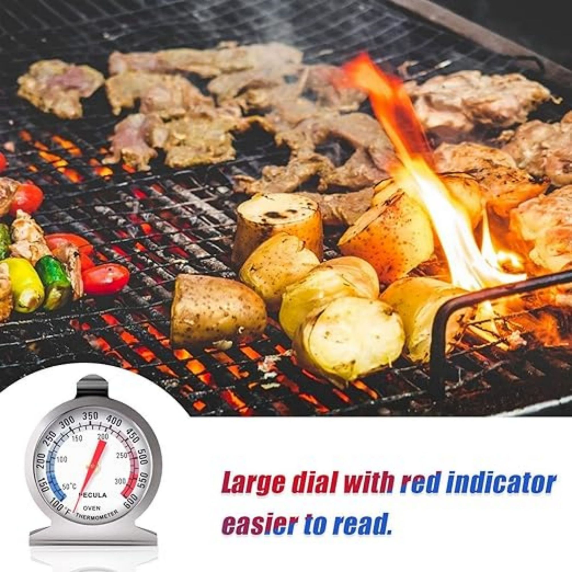 Stainless Steel Oven Thermometer 3