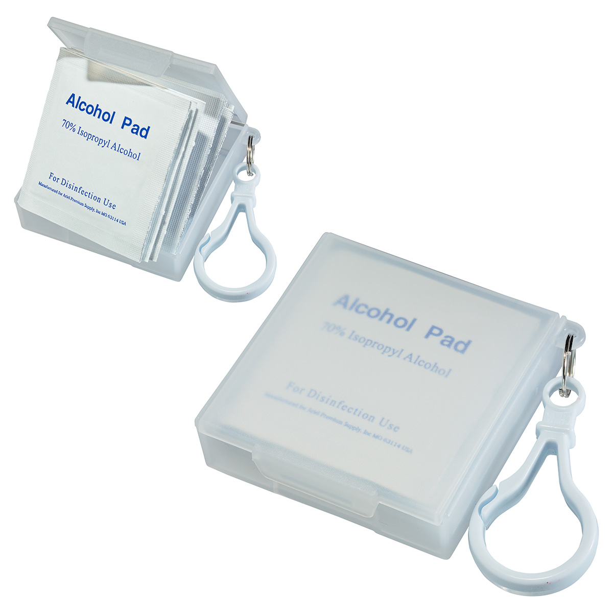 Handy Pack Sanitizing Wipes with Carabiner 5