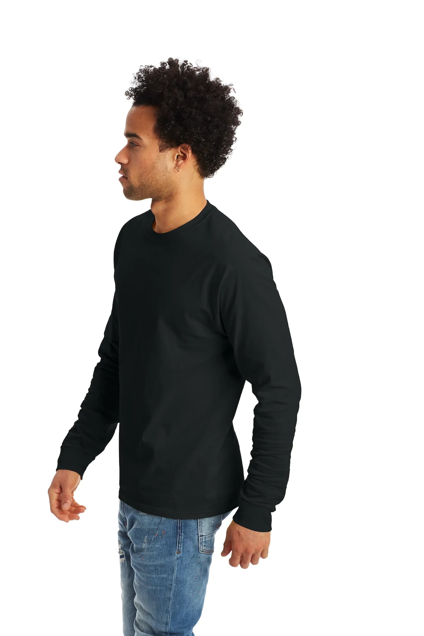 Hanes Authentic-T Long-Sleeve T-Shirt 1