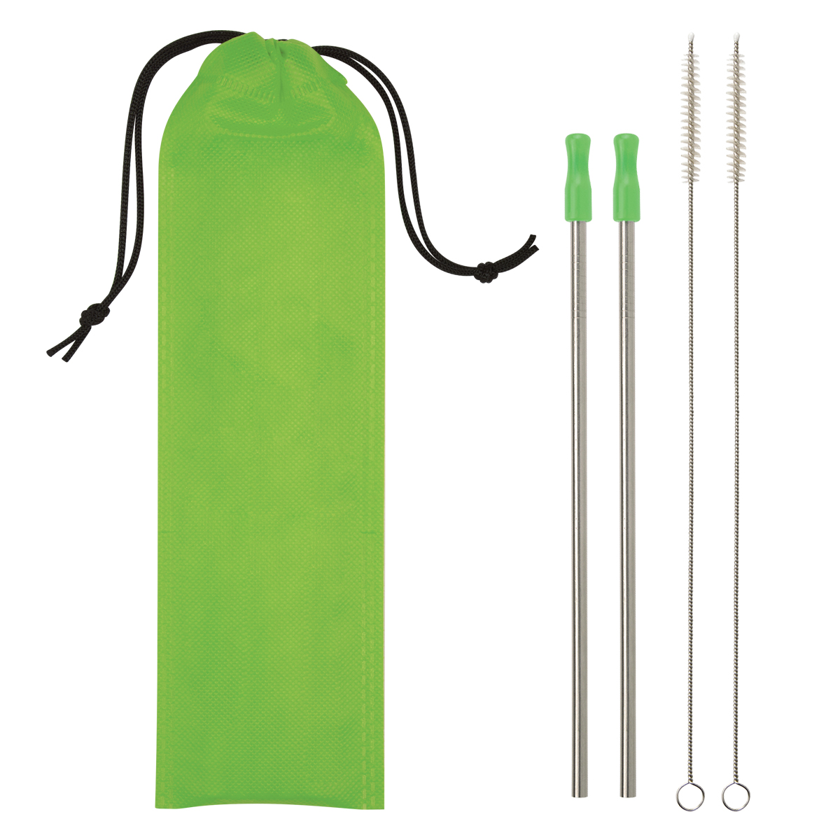 2-Pack Stainless Steel Straw Kit 9