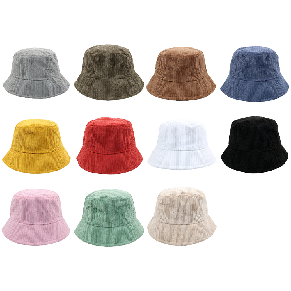 Corduroy Bucket Hat 2