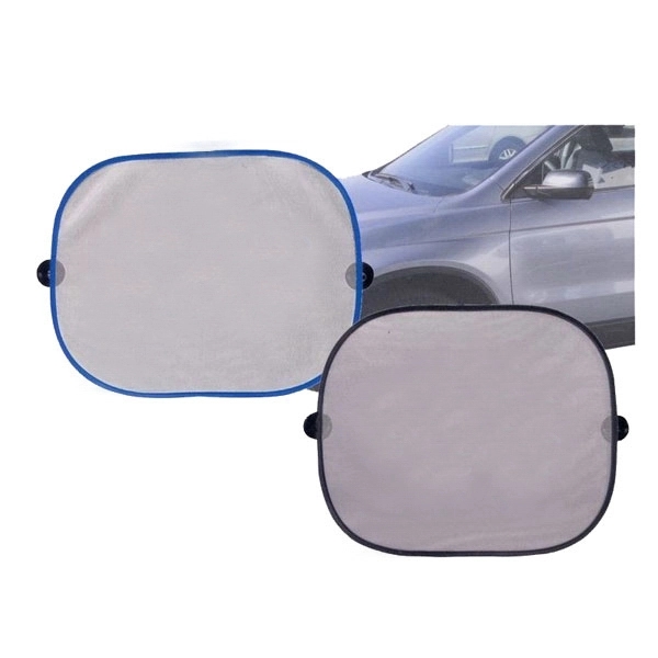 Collapsible Auto Sunshade - Mesh Side Shade 1
