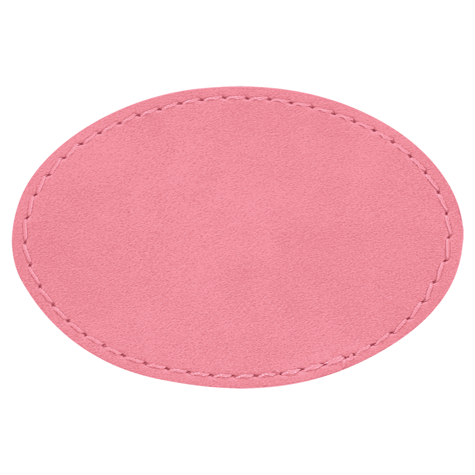 3 1/2" x 2 1/2" Oval Leatherette Patch with Adhesive 11