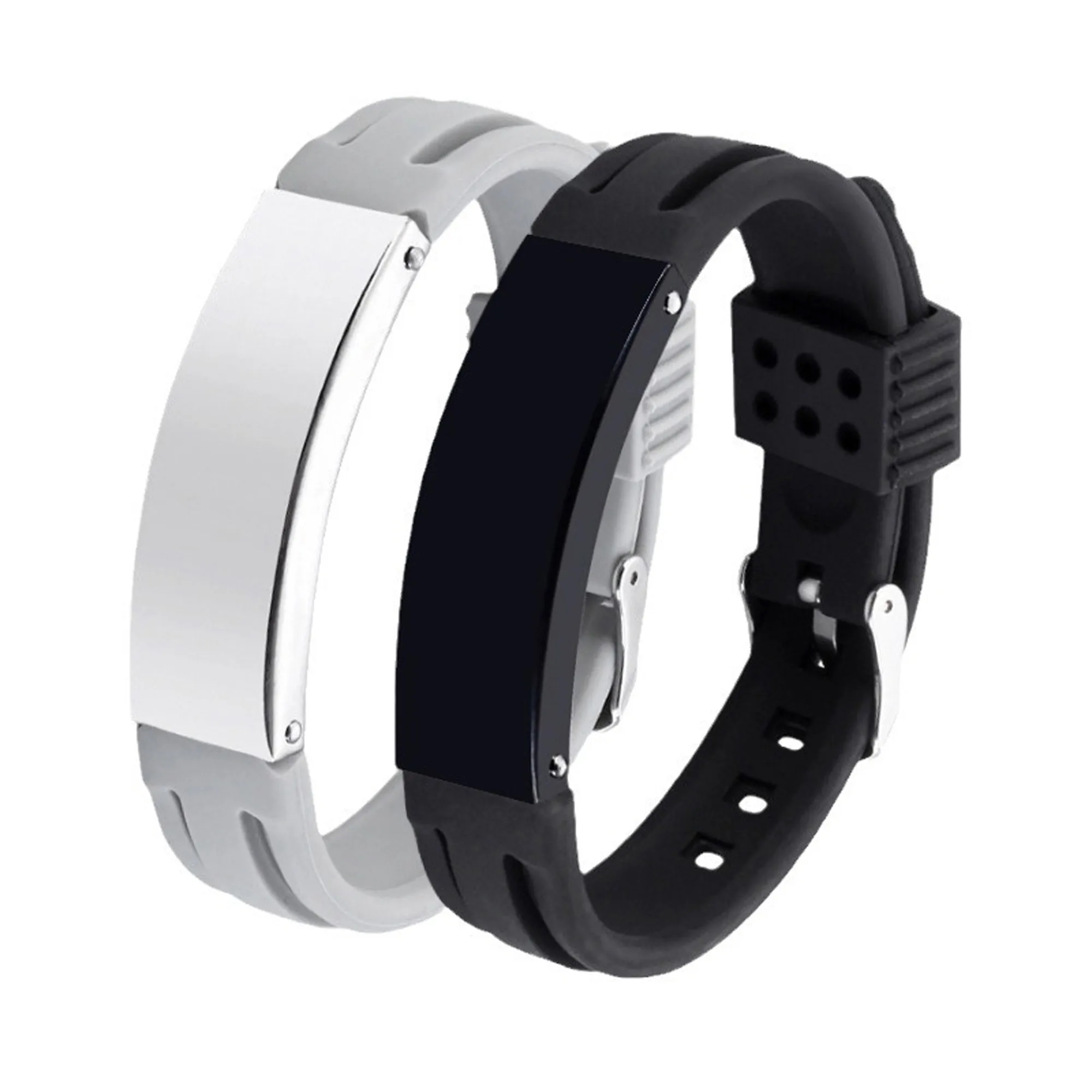 Adjustable Engraved Titanium Bracelet 4