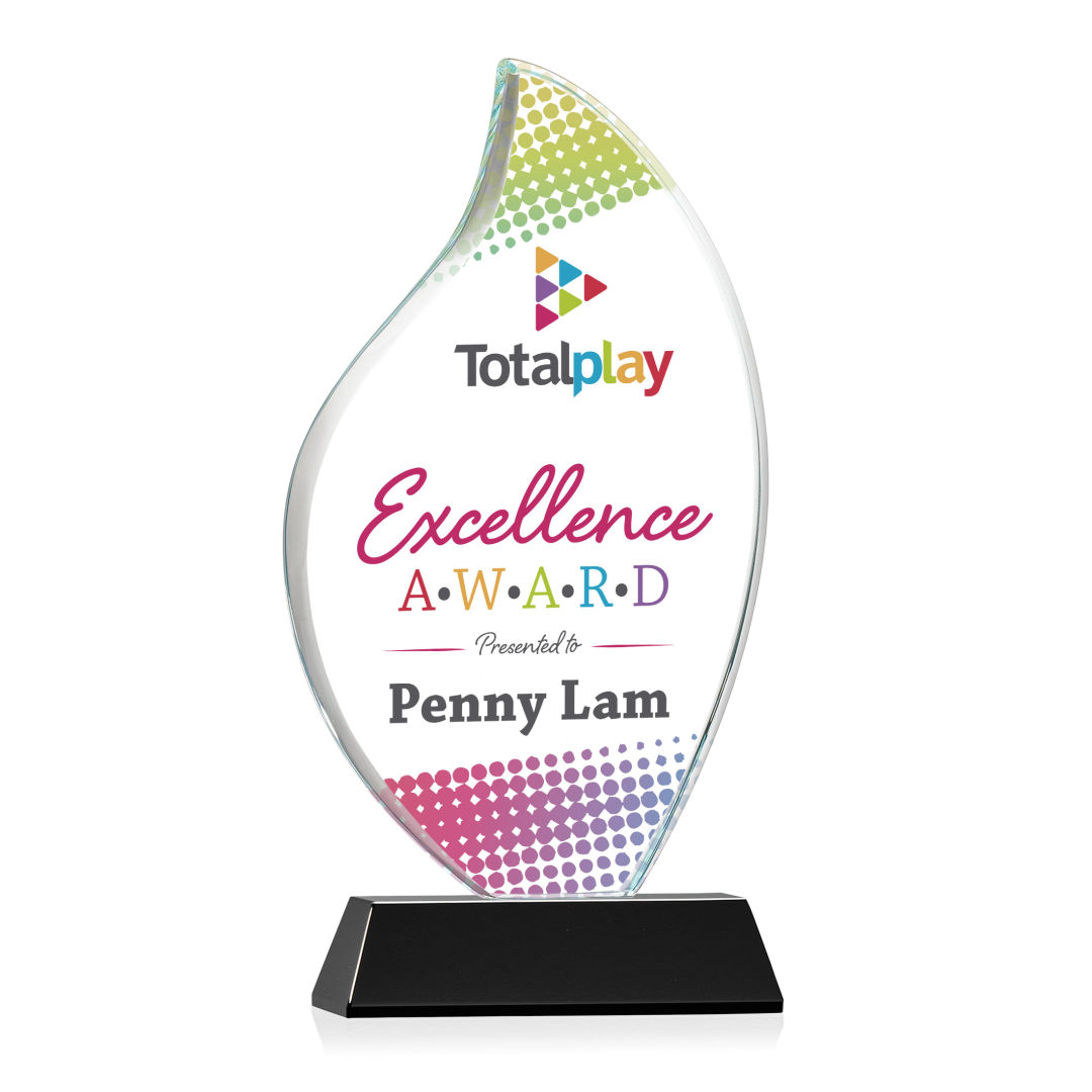 Odessy Flame Vividprint™ Award on Newhaven - Black 4