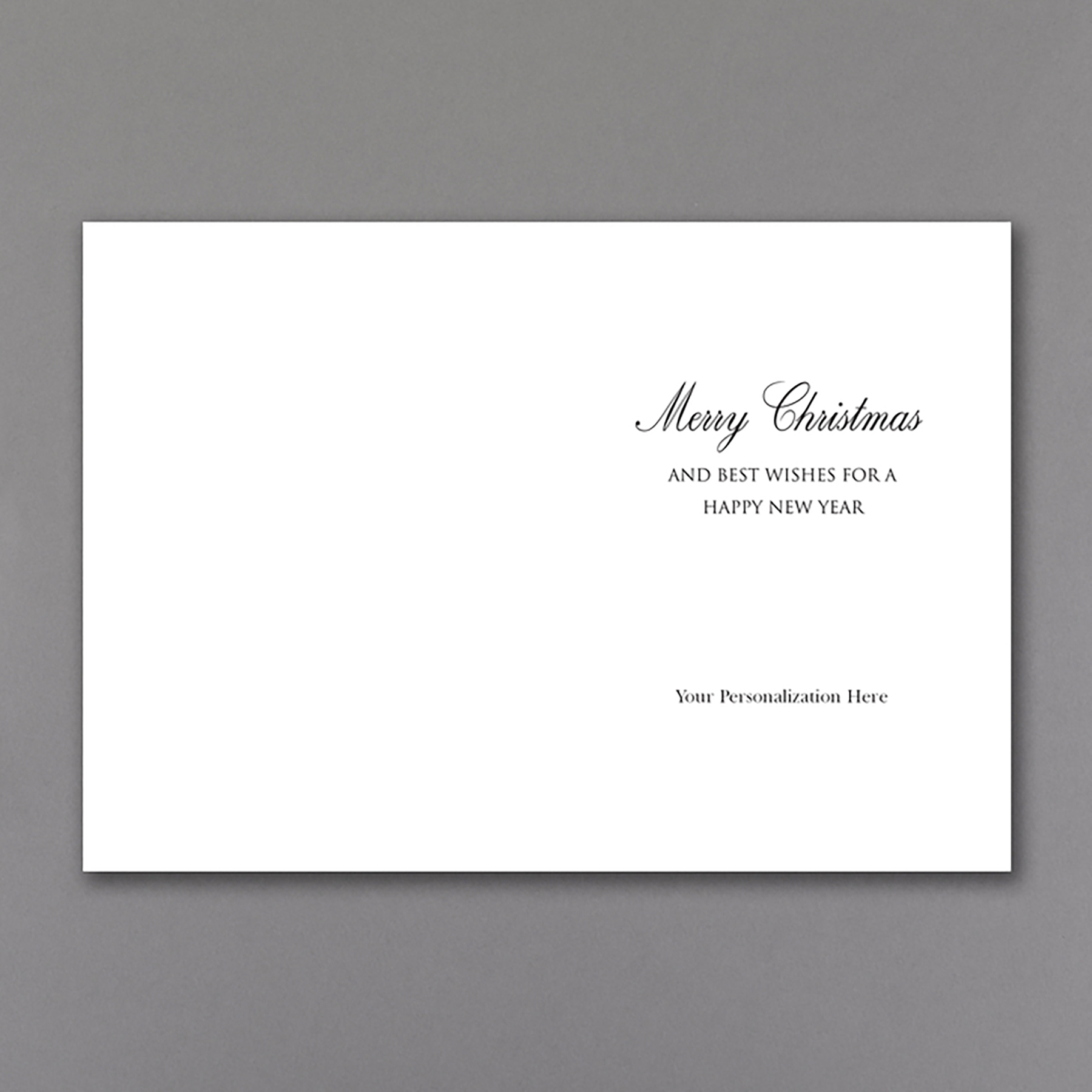 Snowflake Celebration Economy Holiday Card 2