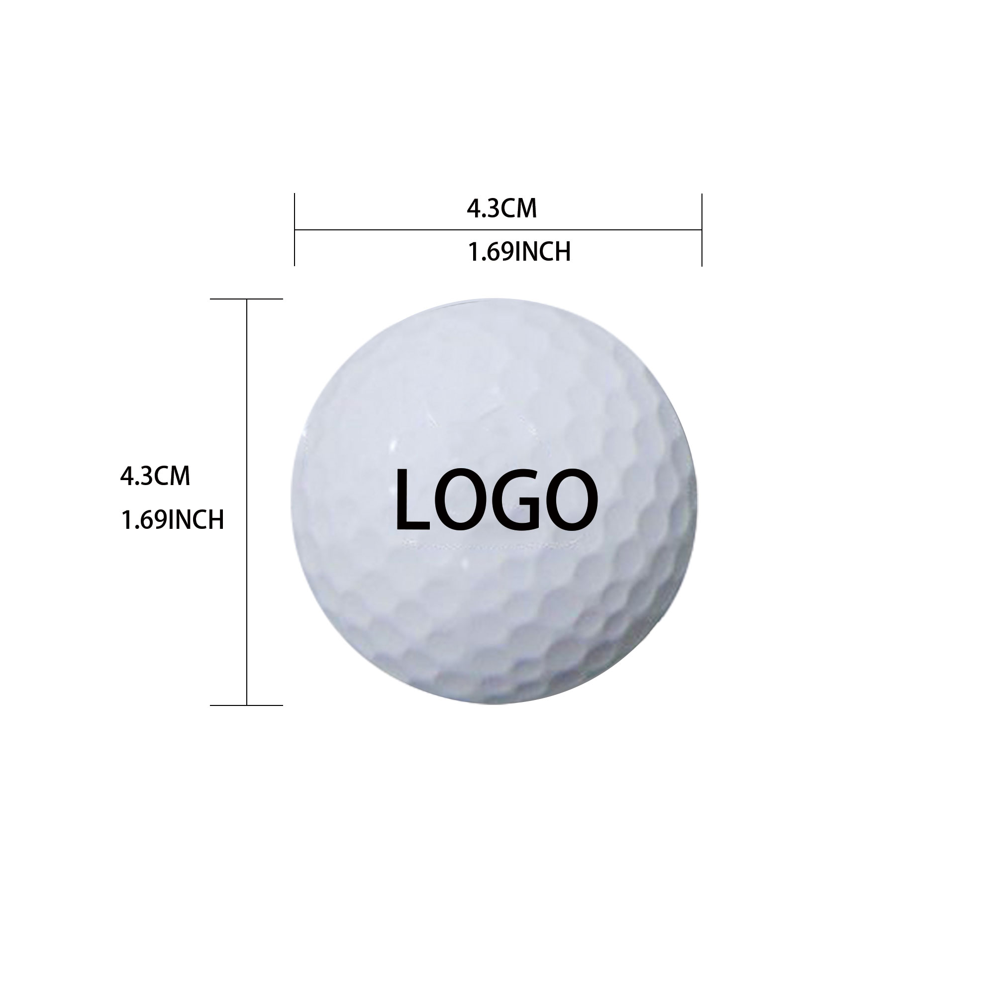 Rubber Golf Ball Elite 2