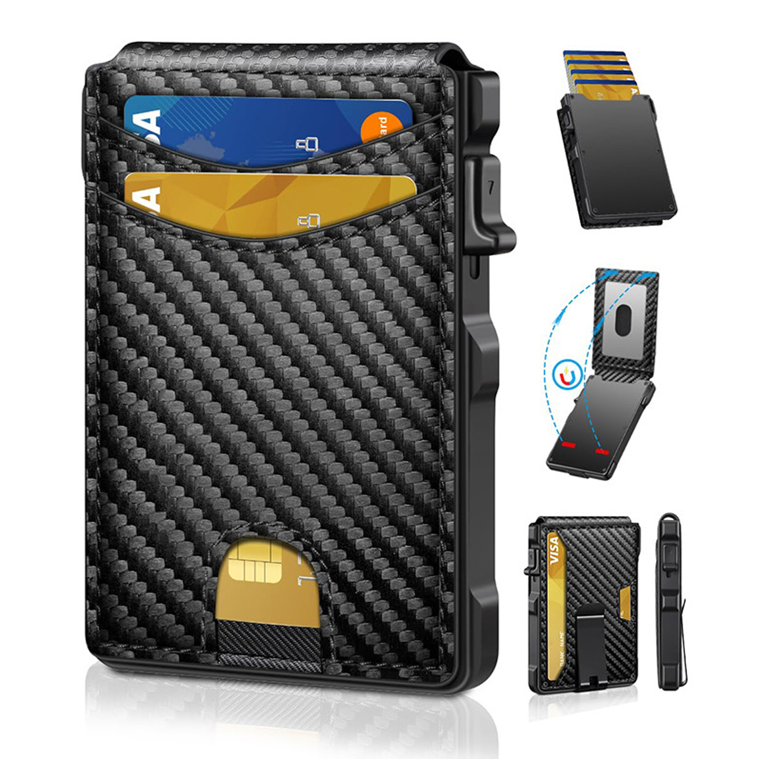 Multifunctional Men's Card Holder 5