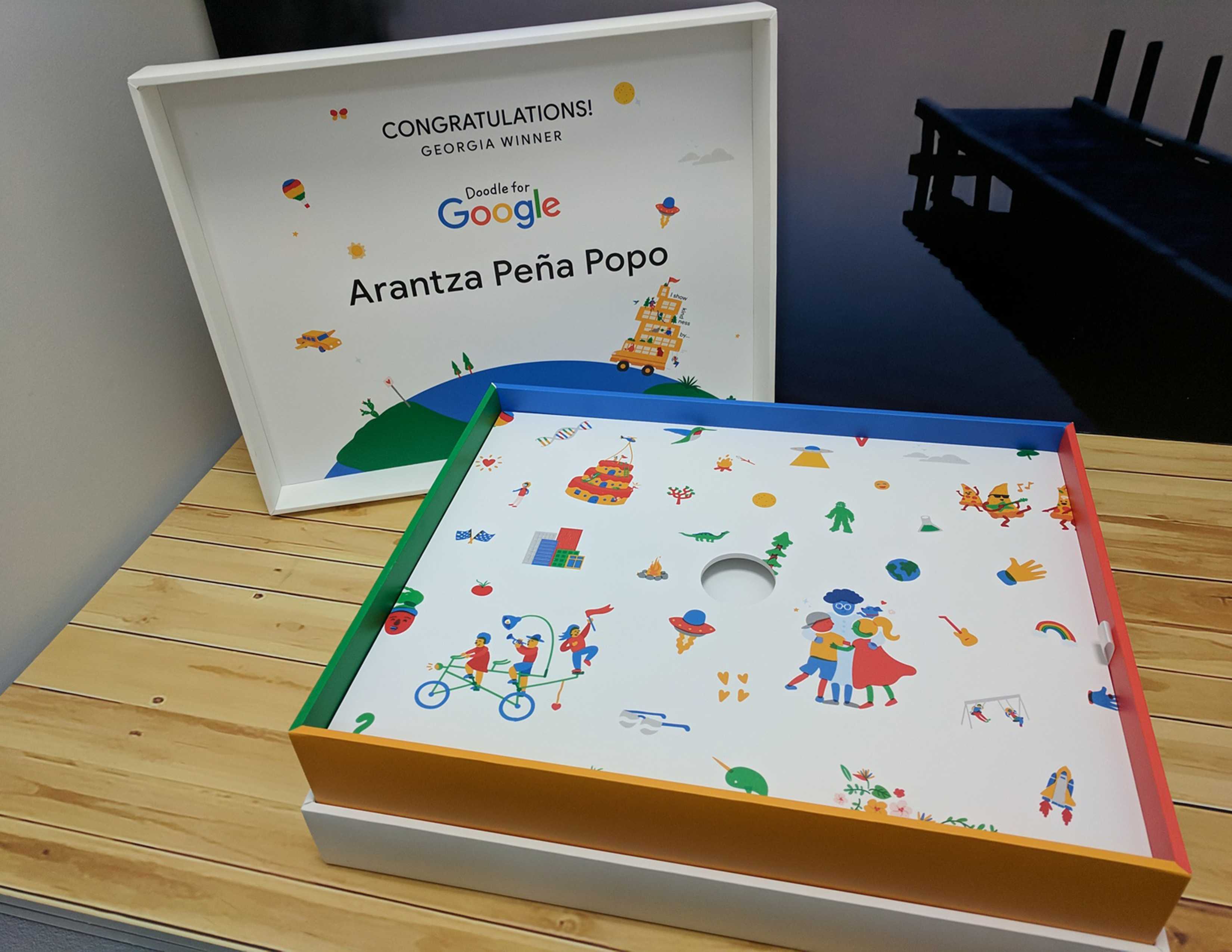 Custom Printed Full Color 2-Piece Soft Touch Luxury Gift Box - 6x6x2 14