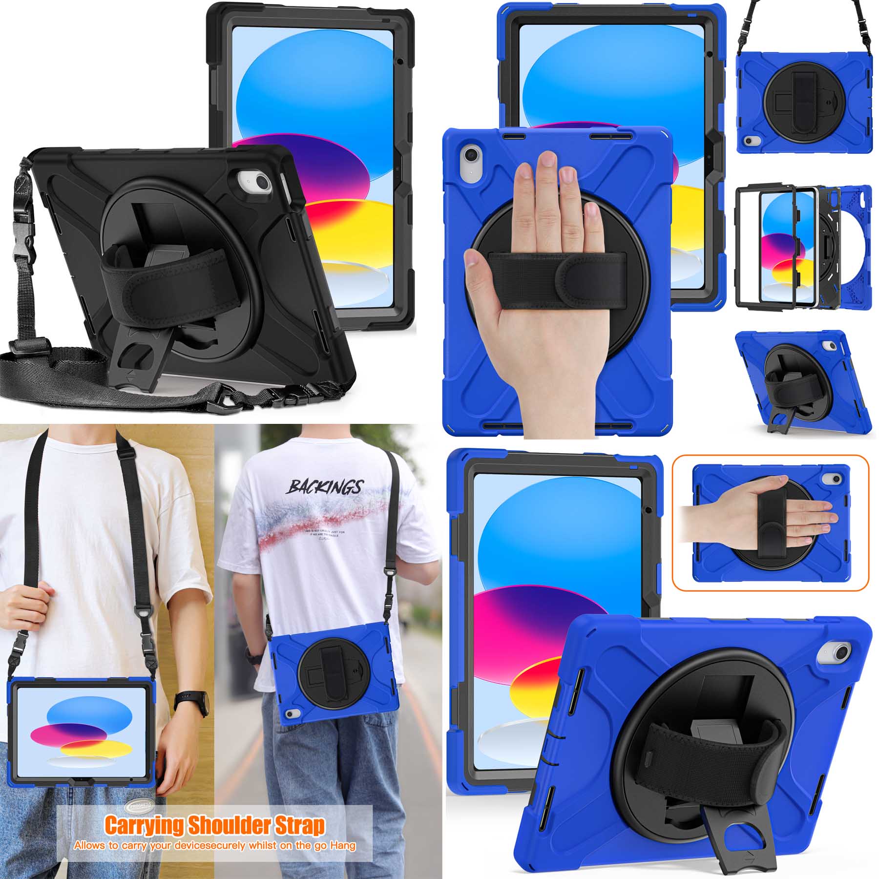 iBank ® Shockproof Case for iPad 11" (A16) 11th/10th 10.9" (2025/2022) 1