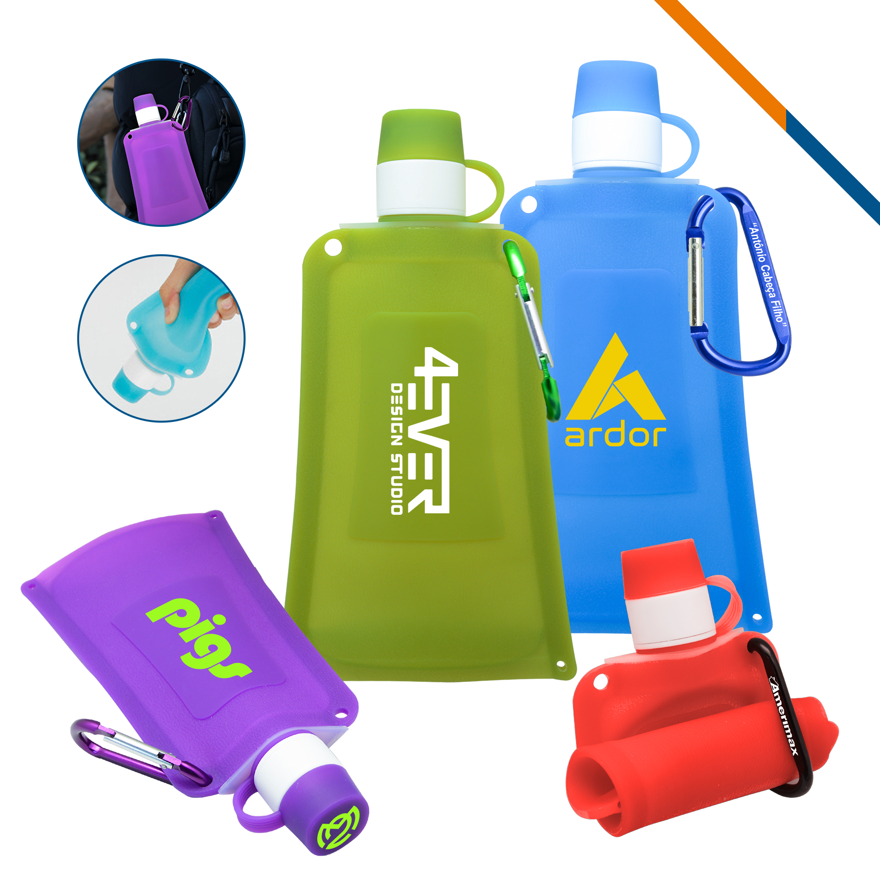 Packet Foldable Water Bottle 2