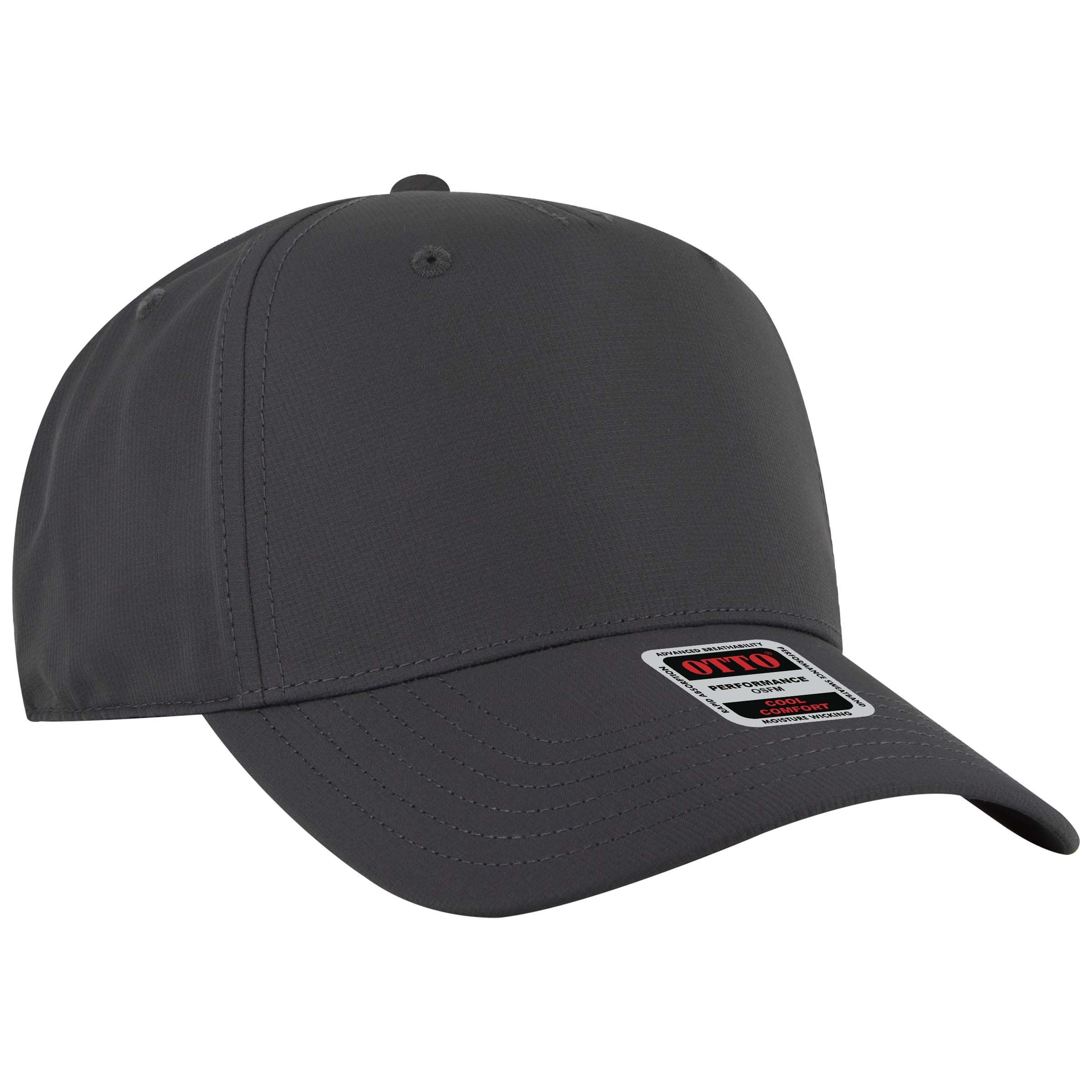 OTTO CAP® 5 Panel Mid Profile Baseball Cap 2