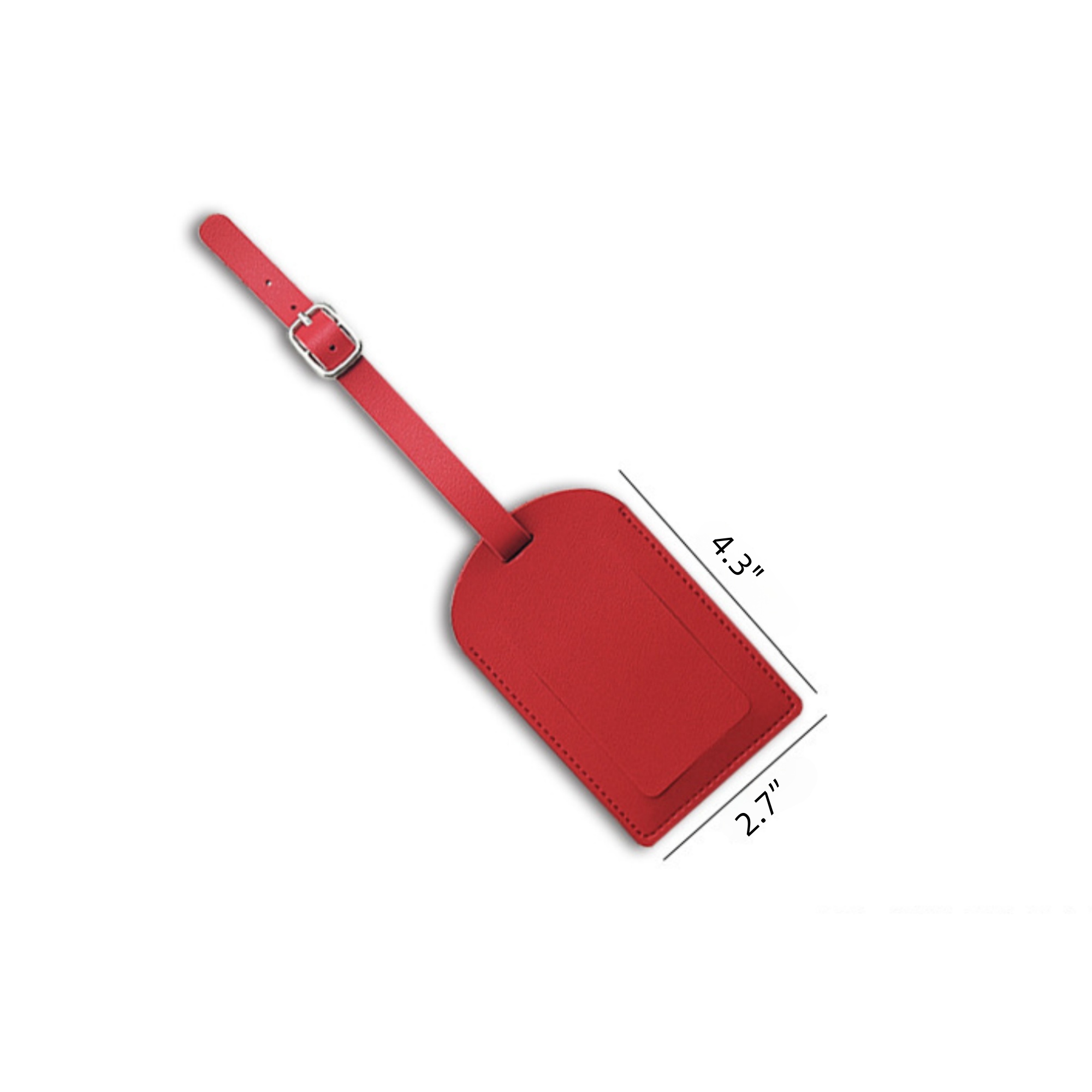 Pu Leather Luggage Tag 2