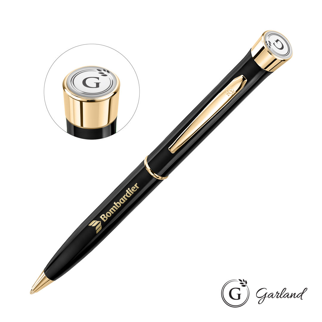 Garland® Patriot Ballpoint Twist Pen - Gold Accent