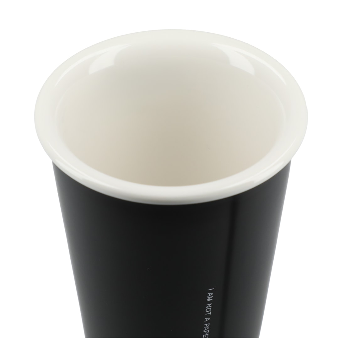 I'm not a paper cup 10oz ceramic tumbler 107