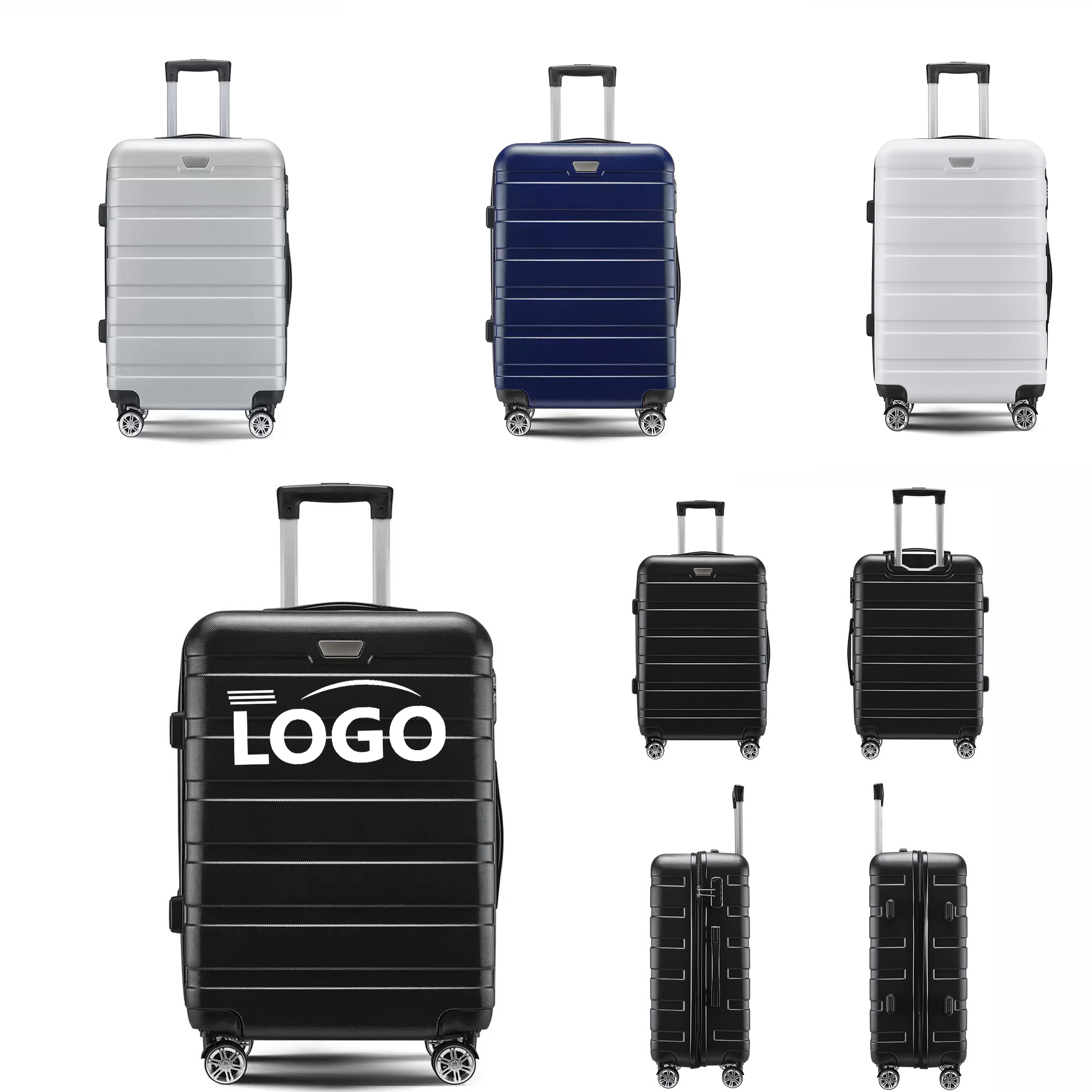 20 Inch Carry On Luggage Suitcase MOQ 1pcs 3