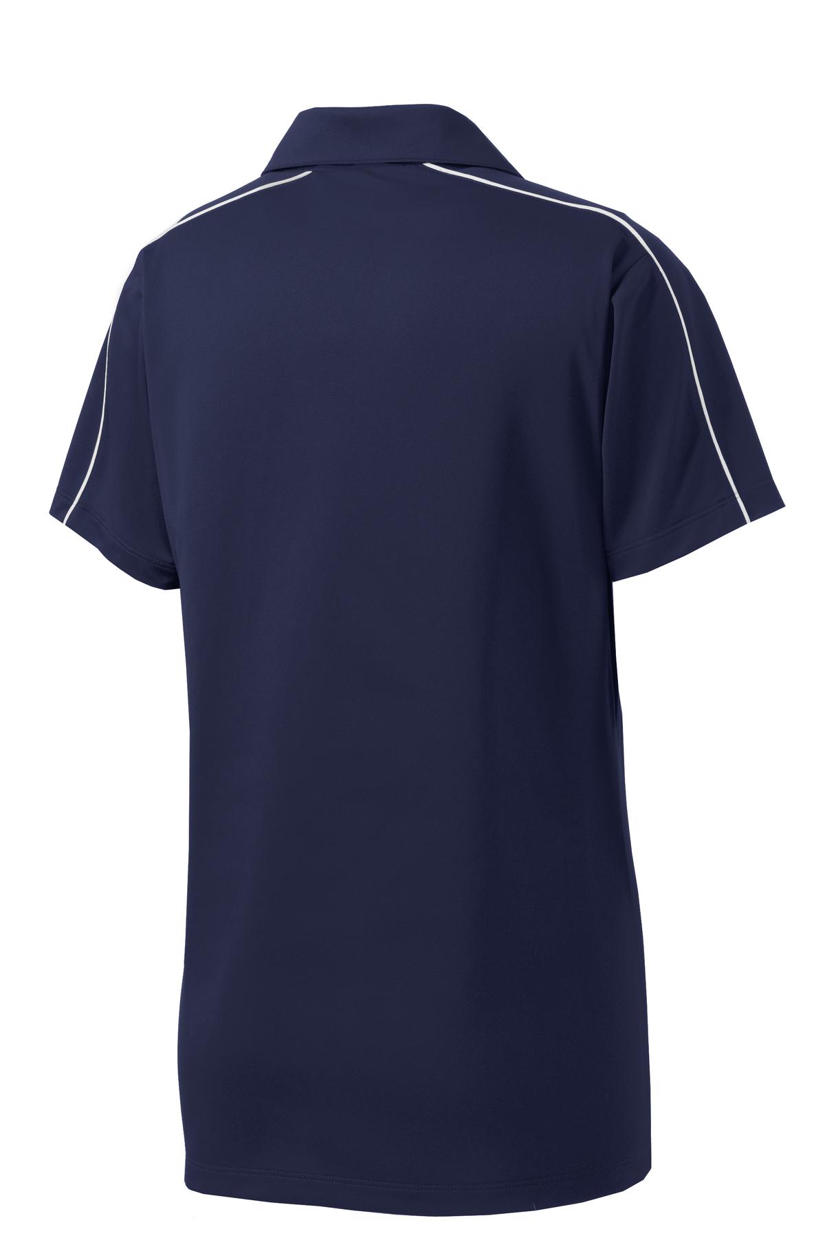 Sport-Tek Women's Micropique Sport-Wick Piped Polo. LST653 23
