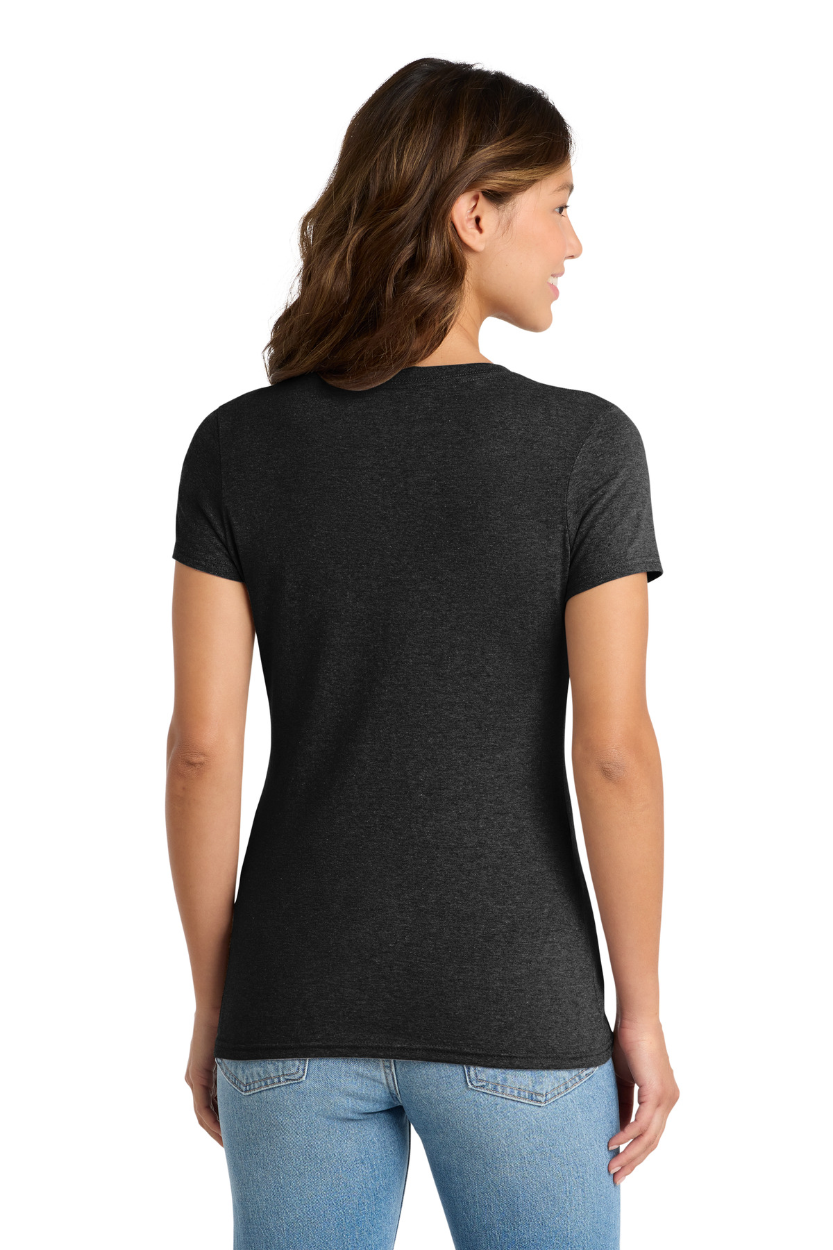Port & Co Women's Tri-Blend V-Neck Tee. LPC330V 14
