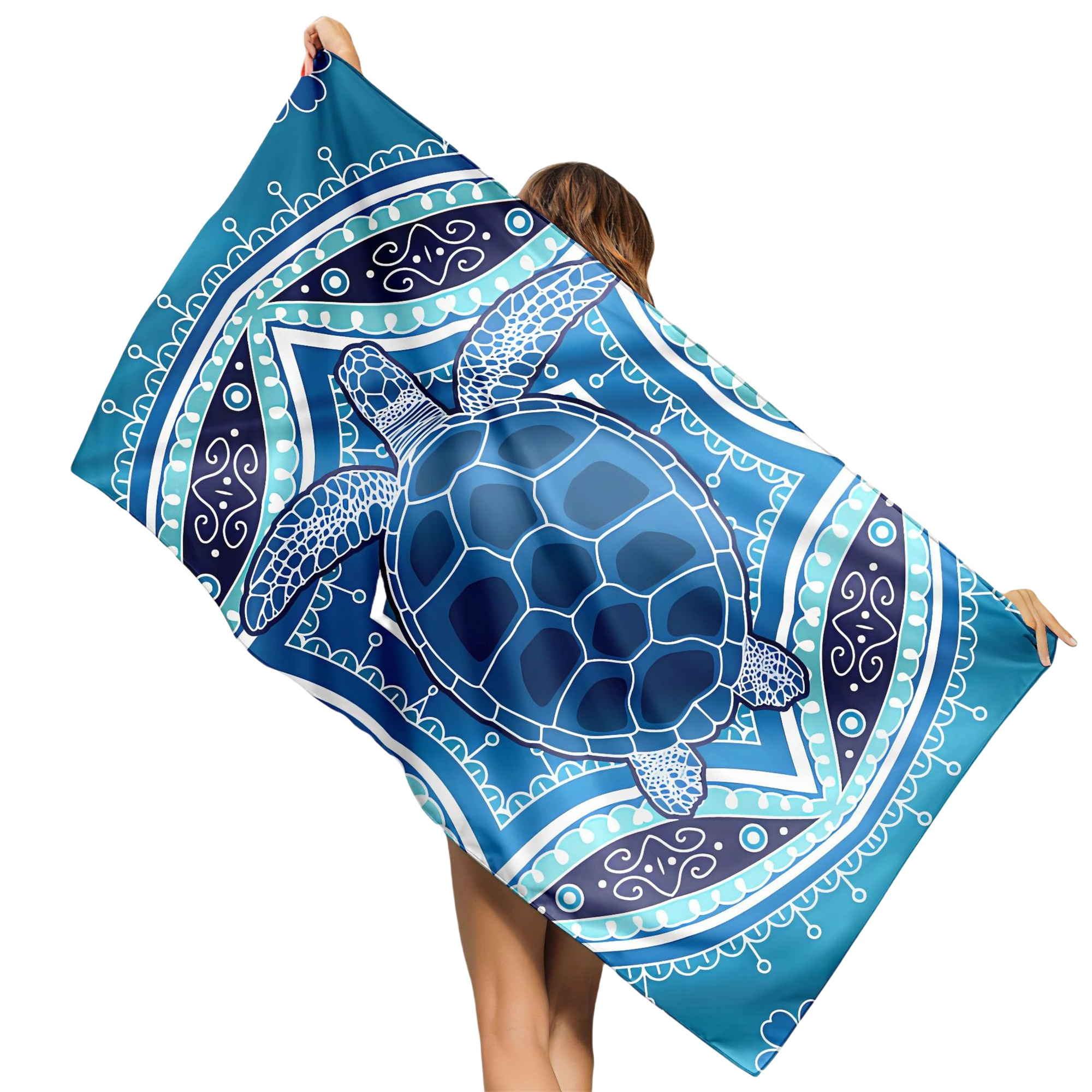 Premium Microfiber, 30 x 60, Mid-Weight, Color Beach Towel 7