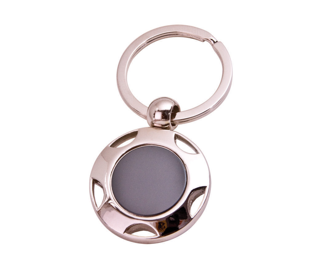 Zinc Keychain- Circle (Wheel)