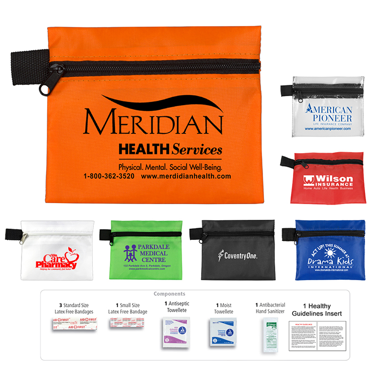 "SAFE HELPER" 8 Piece Hand Sanitizer First Aid Kit