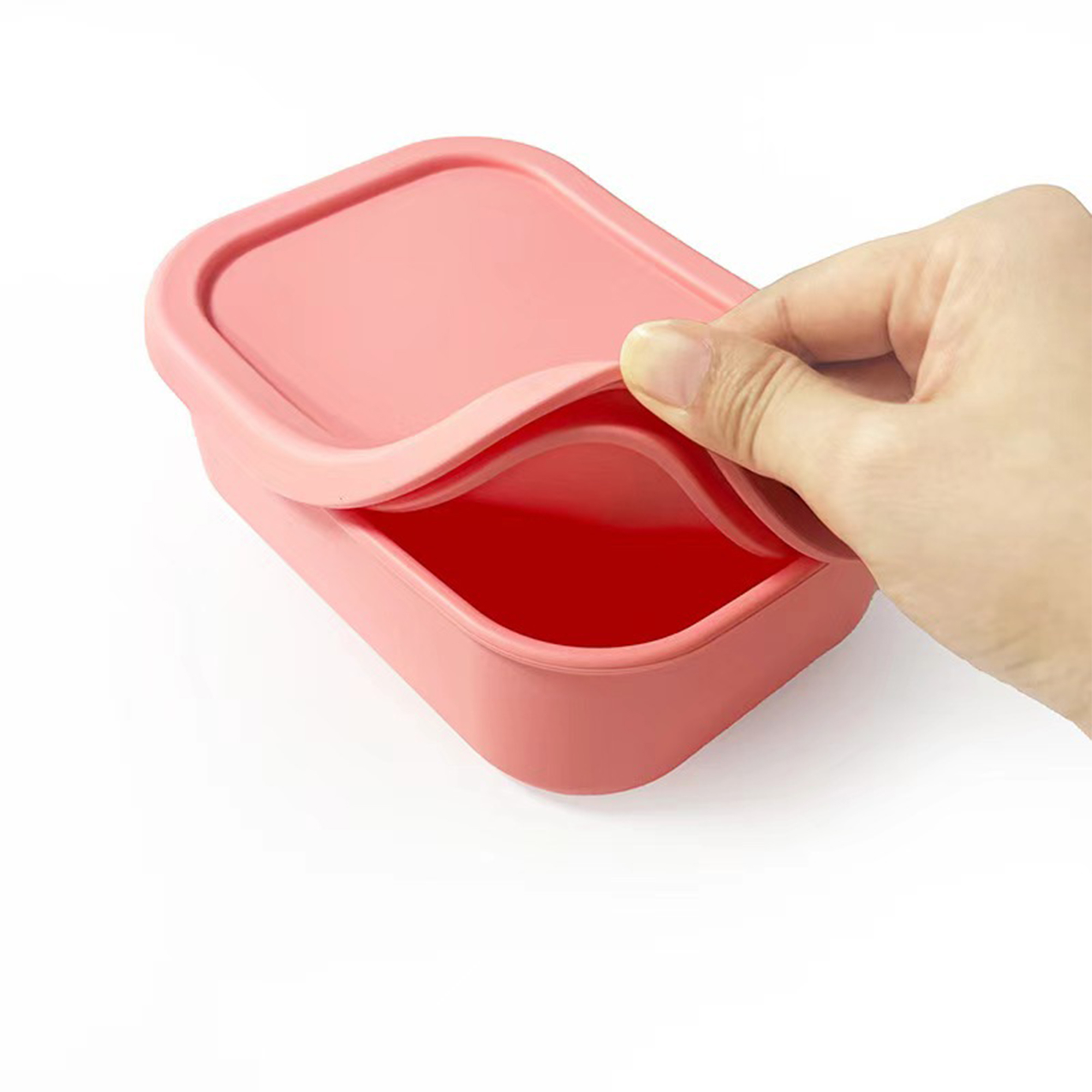 Rectangular Food-Grade Silicone Lunch Box 3