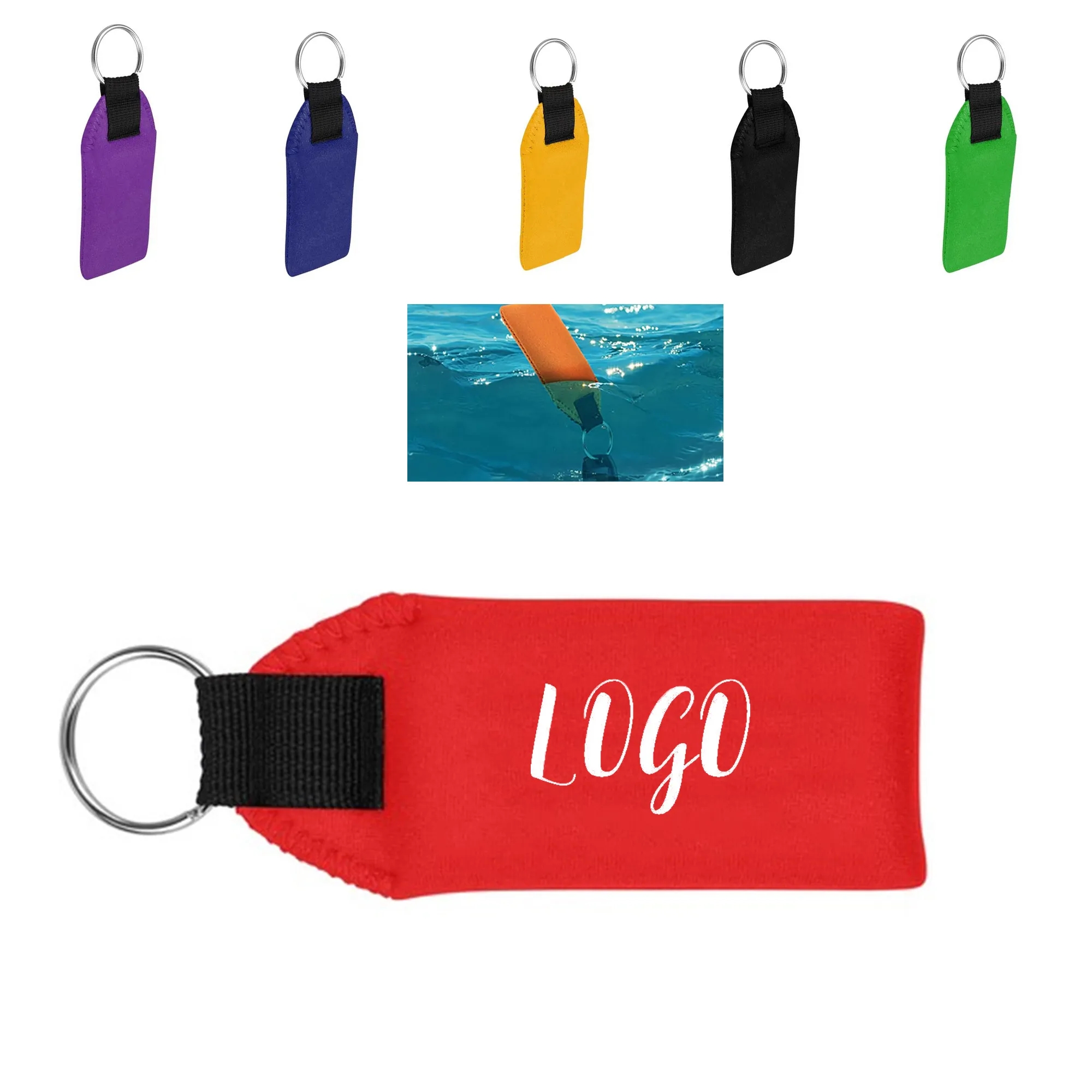 Neoprene Floating Keychain 4