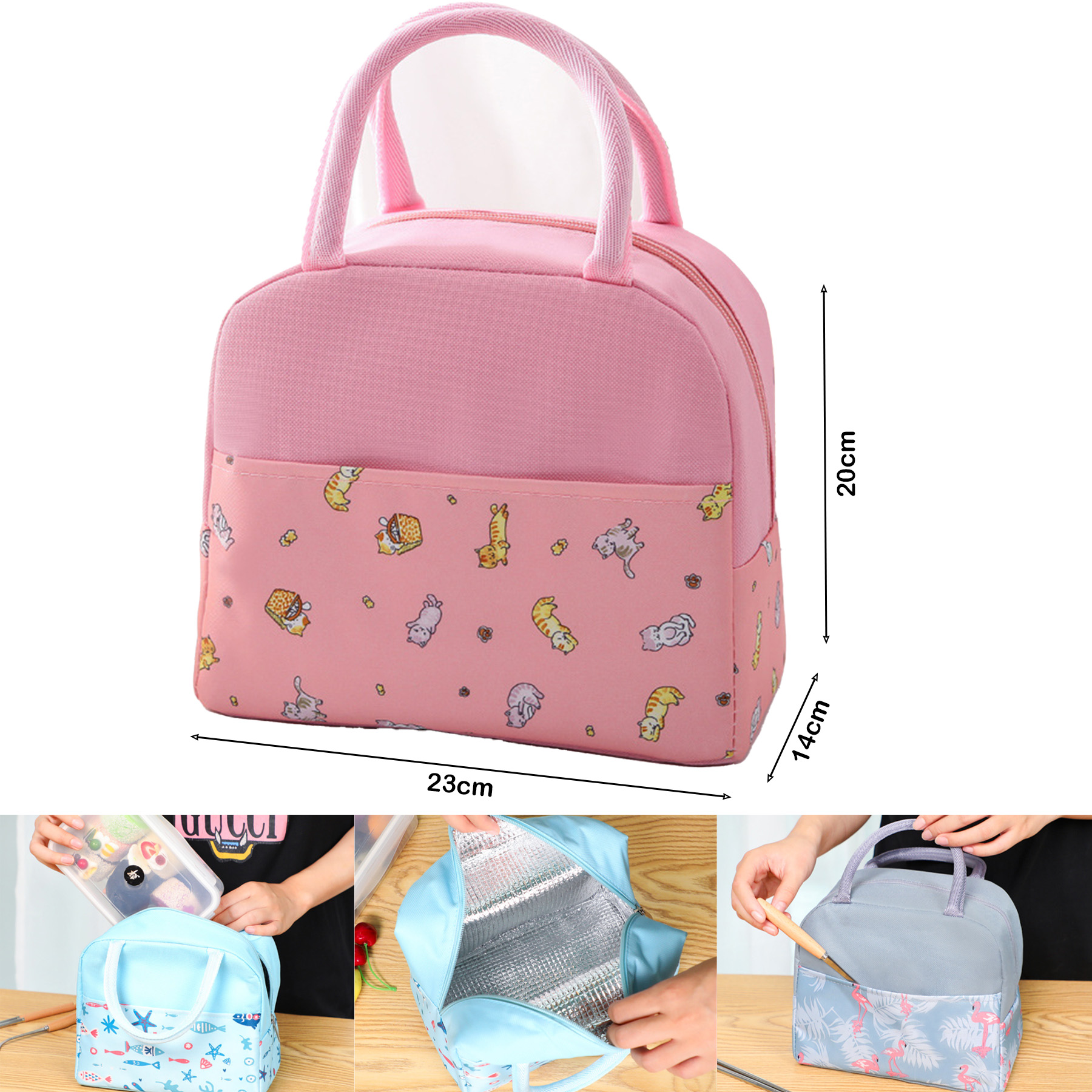 Heat Preservation Refrigerated Lunch Bag 2