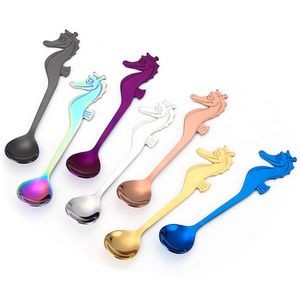 Mermaid Handle Steel Spoon 12