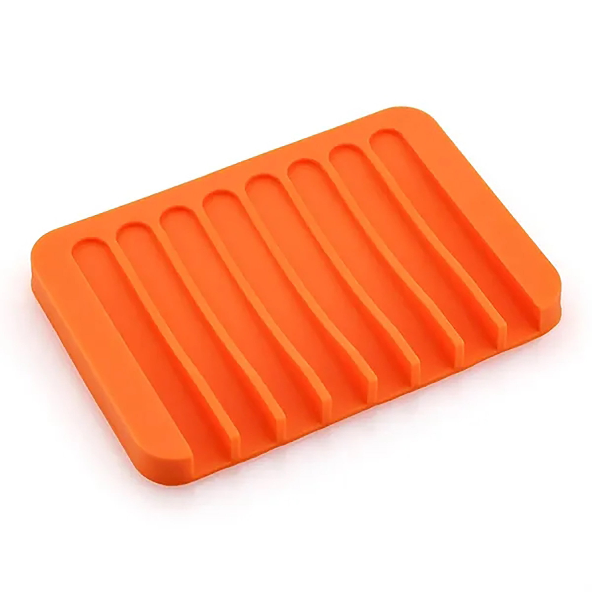 Silicone Bathroom Soap Shelving Saver Holder 11