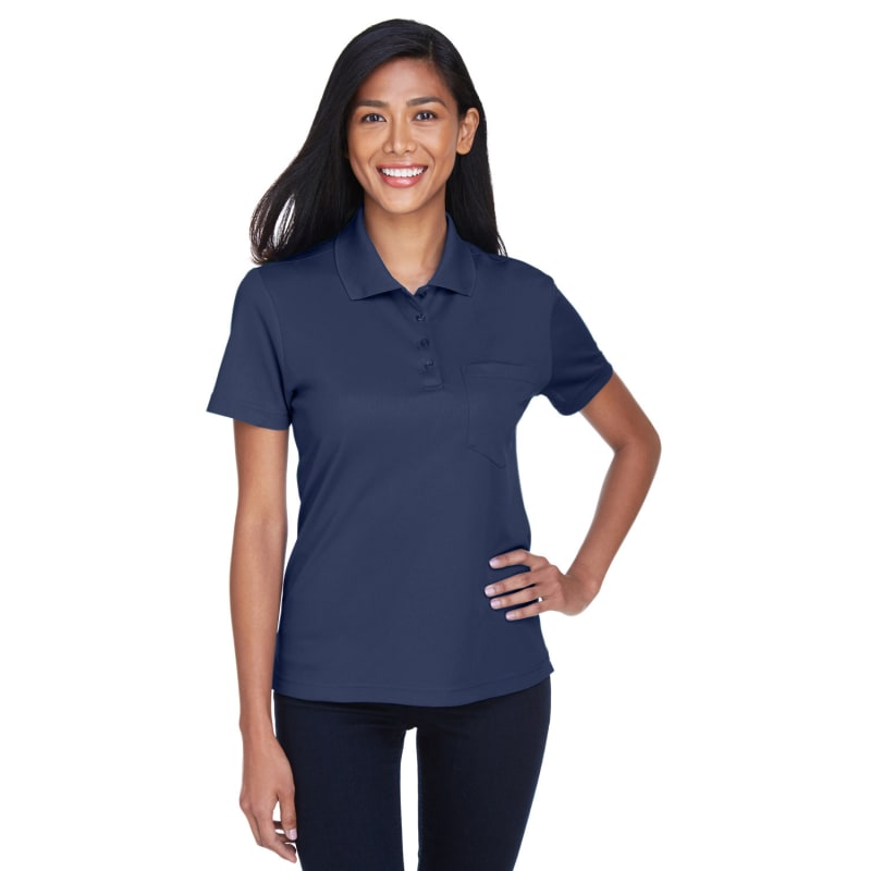 CORE365 Ladies' Origin Performance Piqué Polo With Pocket 4