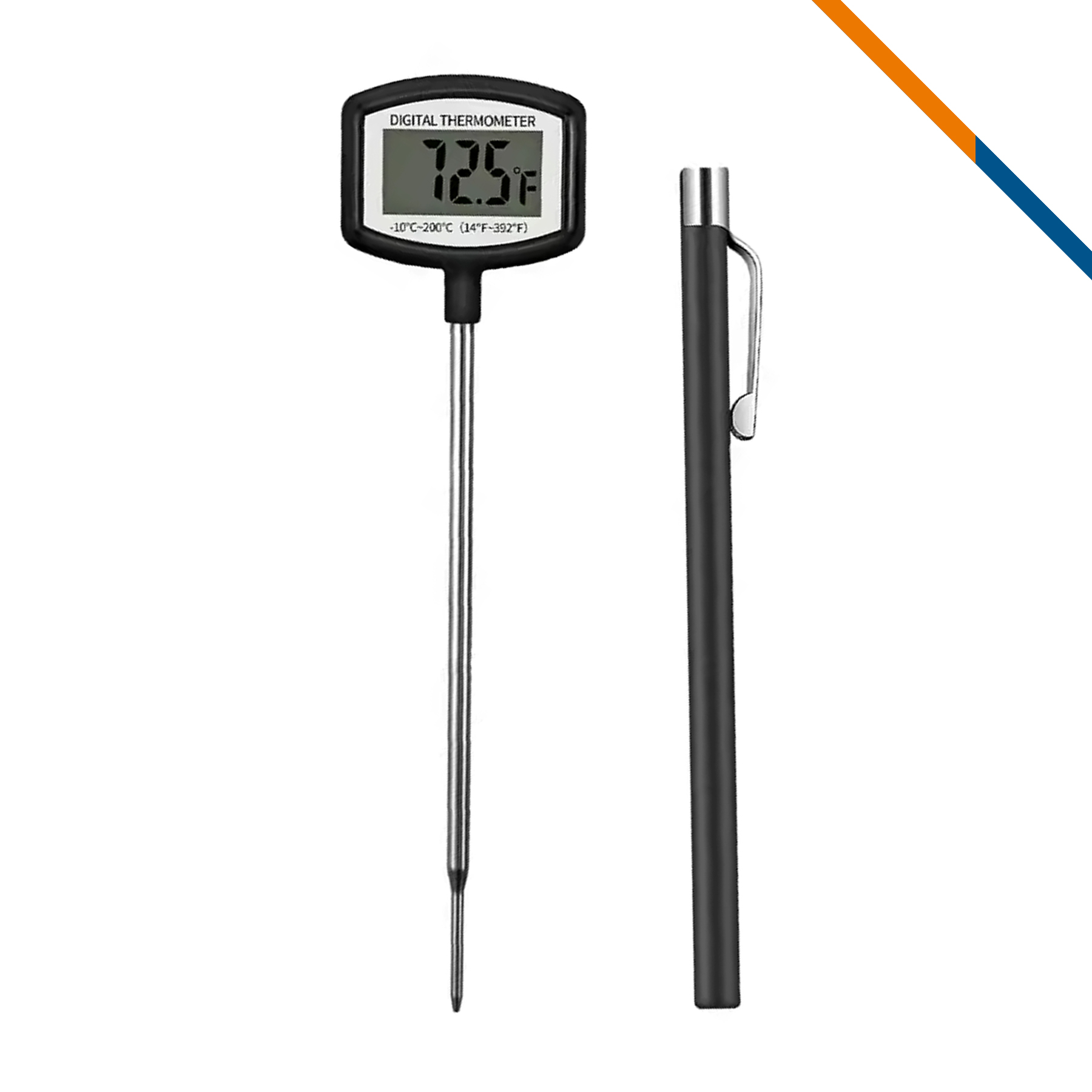 Talbot Pocket Sleeve Clip Digital Food Thermometer 4