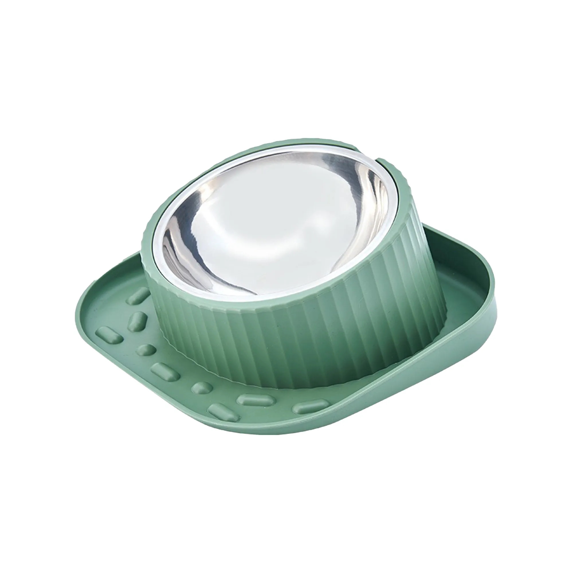 Anti-Slip Tilted Pet Feeding Bowl 2