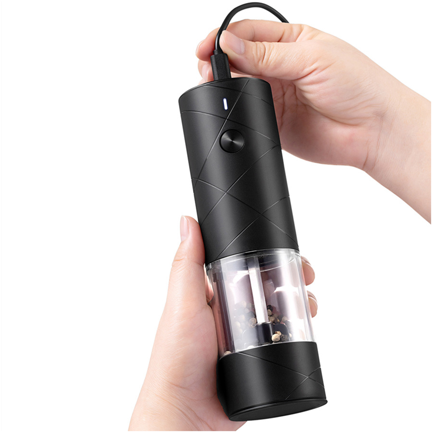 Gravity Electric Salt and Pepper Grinder Set 7