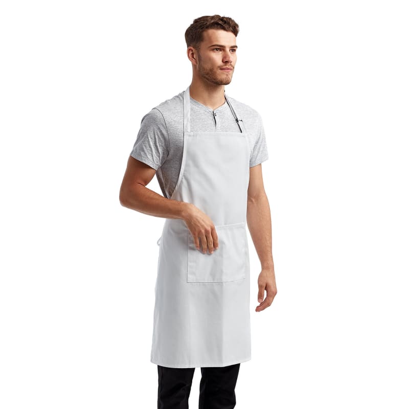 Artisan Collection By Reprime Unisex 'Colours' Recycled Bib Apron With Pocket 78