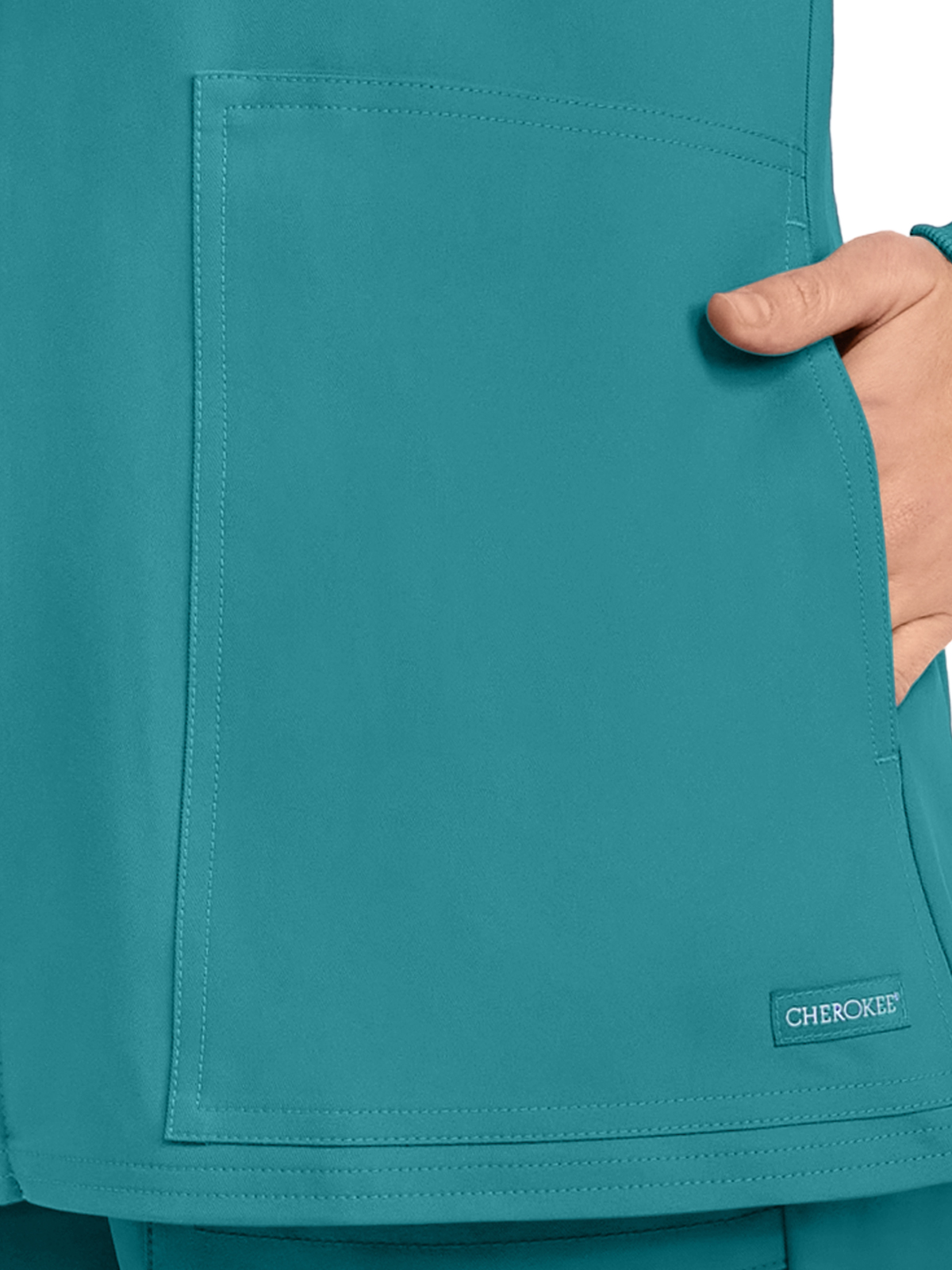 Cherokee - Workwear Originals Ultra - Women's 2-Pocket Zip Up Scrub Jacket 36