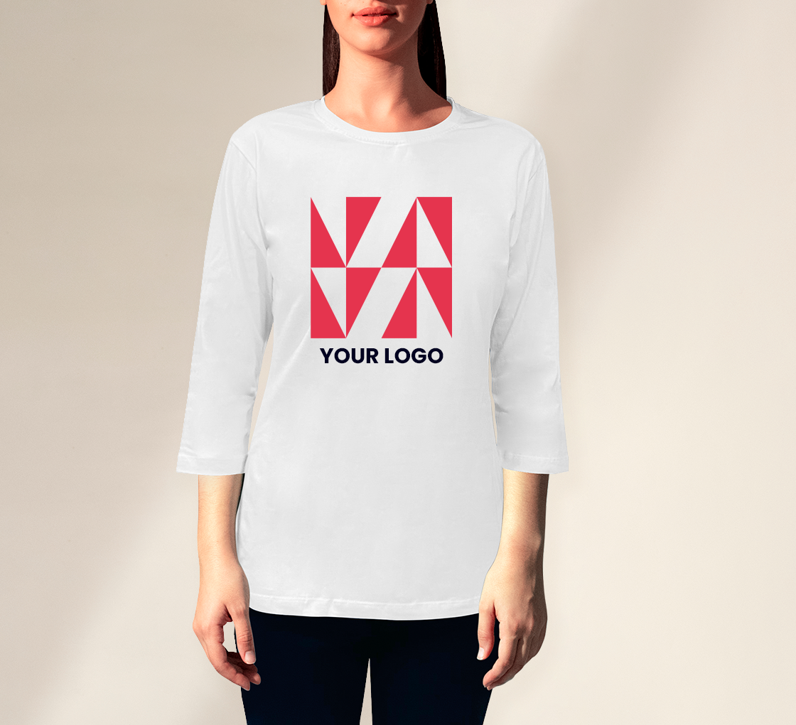 Women's Printed T-Shirt - 3/4 Sleeves 2