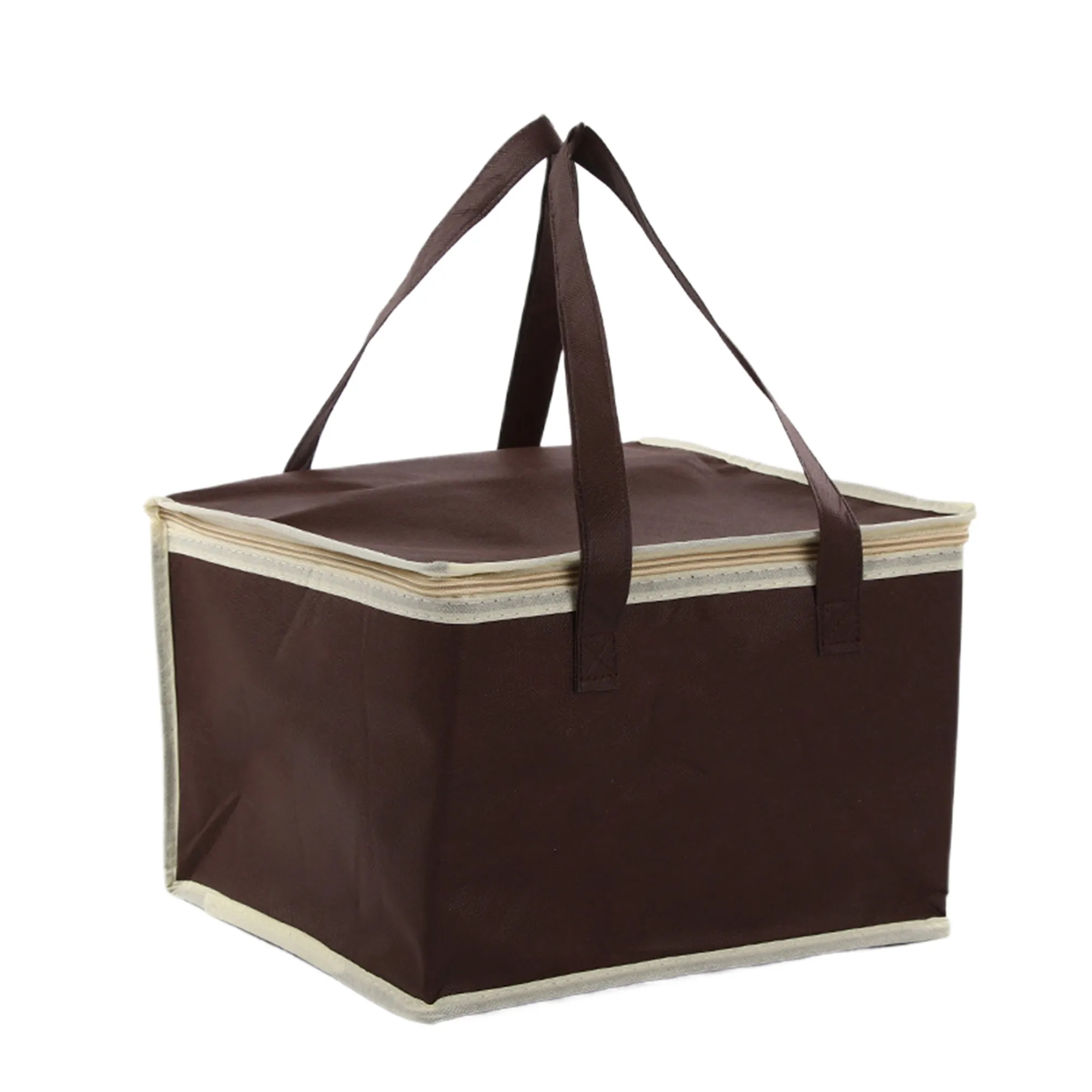 MOQ50 Waterproof Zippered Non-woven Outdoor Insulated Bag 7