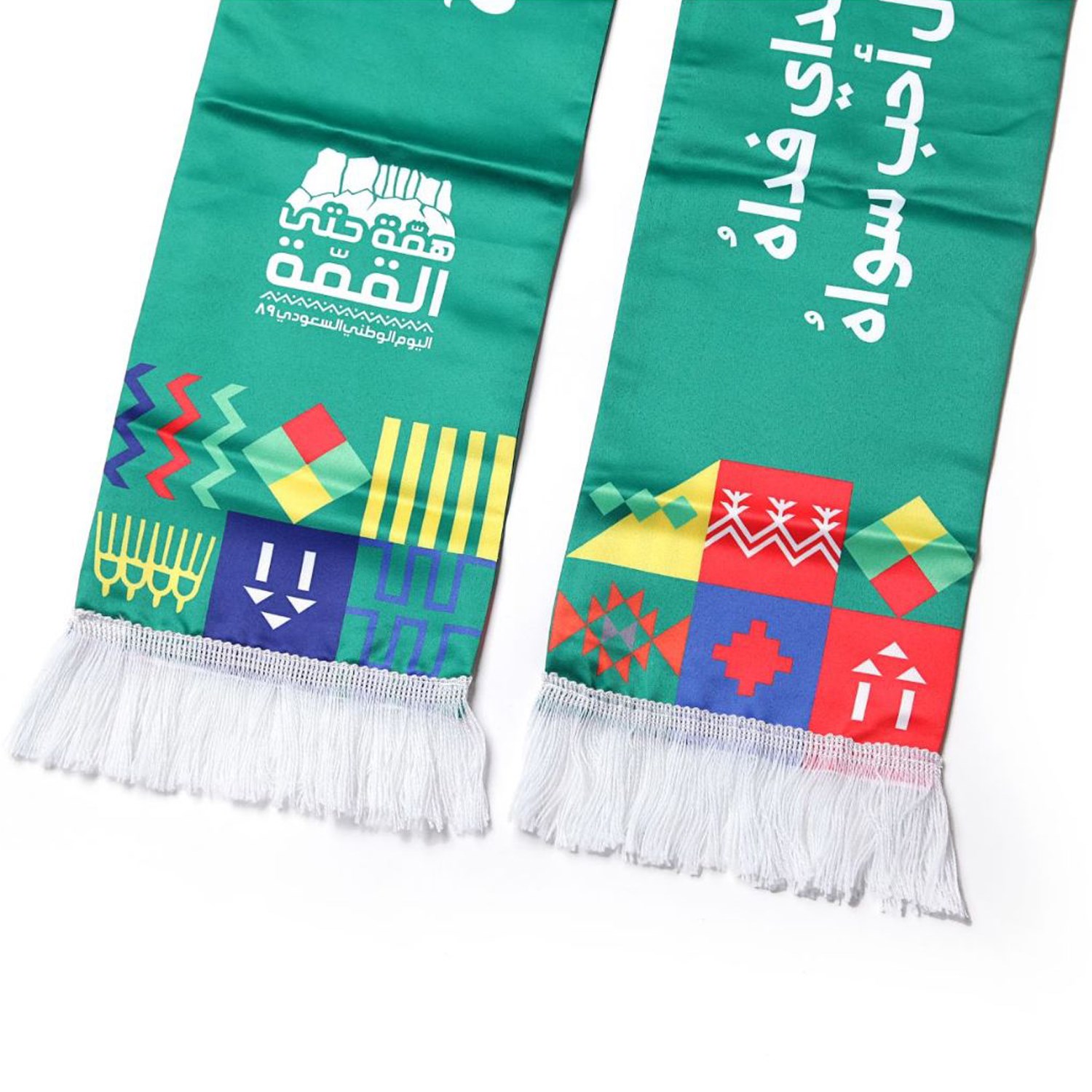 Premium Summer Sublimation Printing Scarf w/ Tassel 8