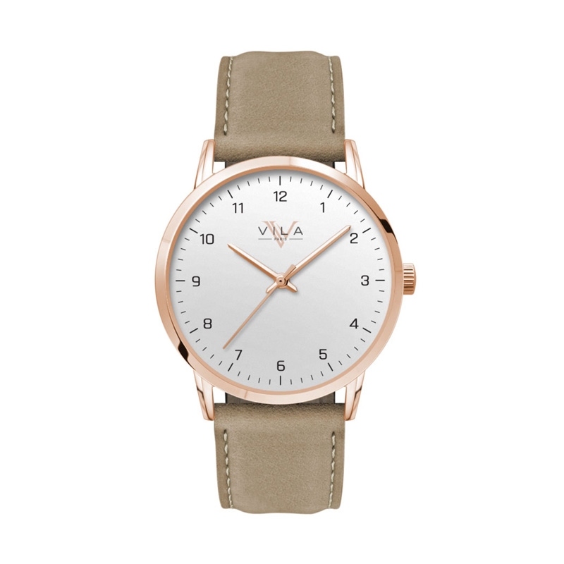 39MM, SS, SLIM RG CASE,  3-HAND MVT