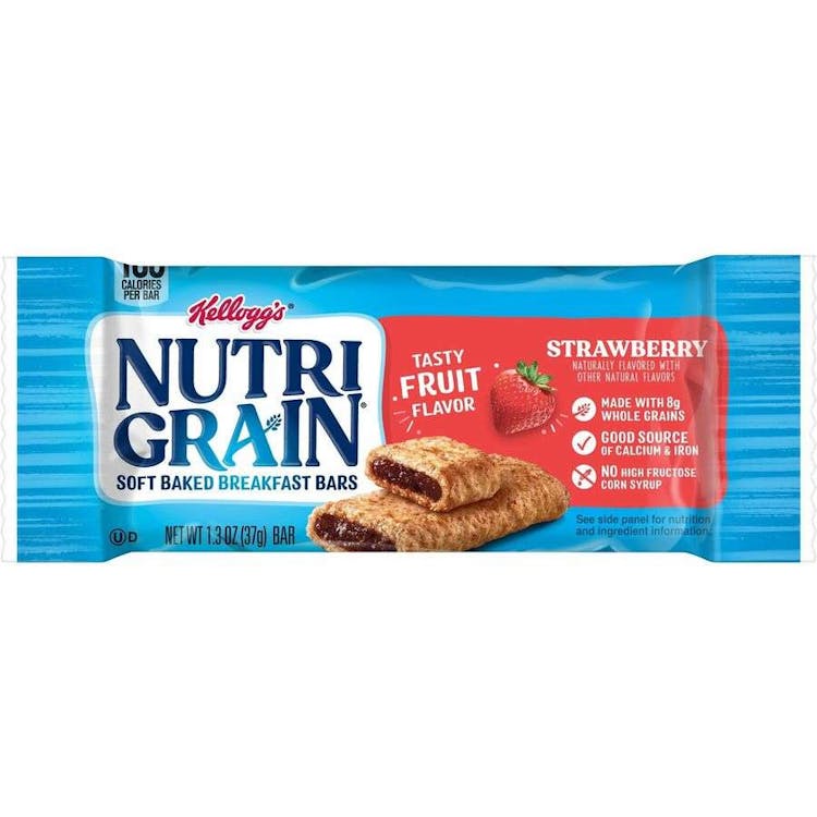 Nutri-Grain Breakfast Bars - Strawberry 1.3 oz 16 Box 2