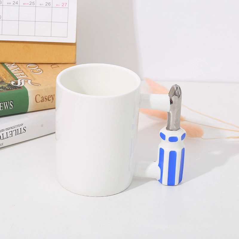 Custom 17 oz Tool Shaped Ceramic Mug 4