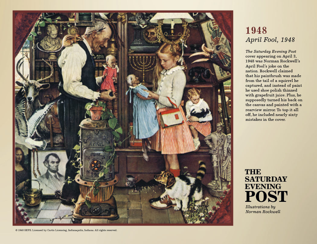 Triumph® Calendars The Saturday Evening Post Deluxe Pocket Calendar 39