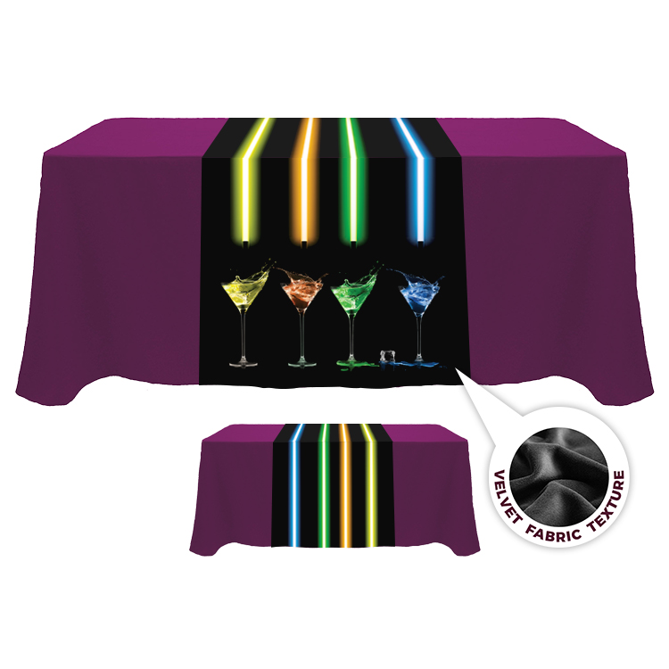 30" x 90" Velvet Table Runner