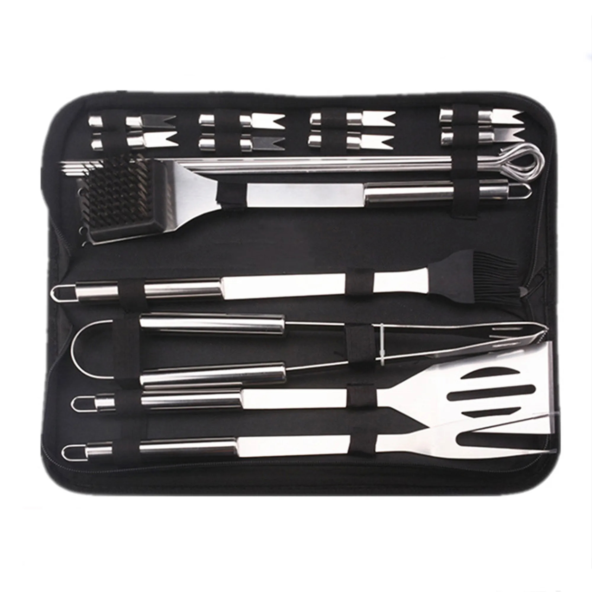 Stainless Steel 20PC BBQ Set 1