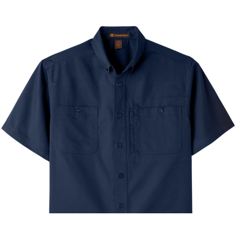 Harriton Men's Advantage IL Short-Sleeve Work Shirt 11